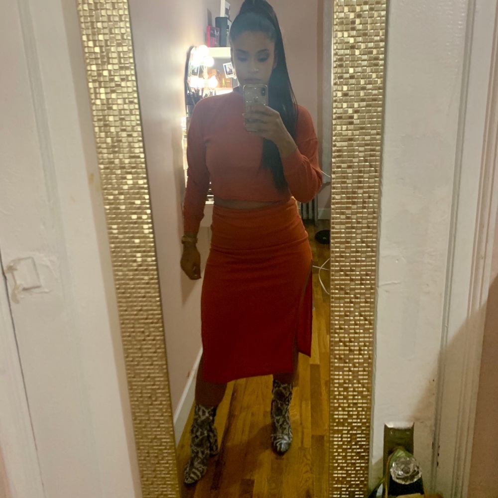 Boohoo Ribbed Co-ord - Picture 2 of 2